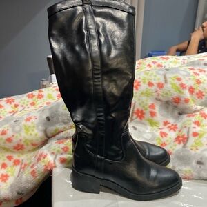 LifeStride Womens Bridgett Knee High Riding Boot Wide Calf 10 Wide- preowned